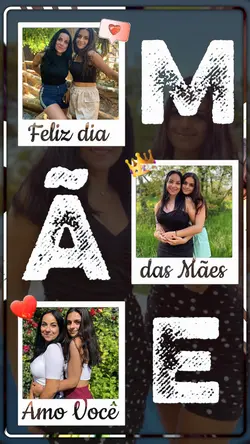 Feliz dia das mães