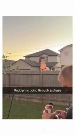 Rudolph is going thr