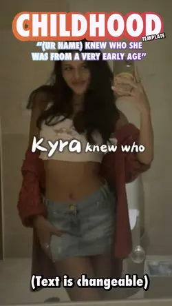  a very early age🫶🏽