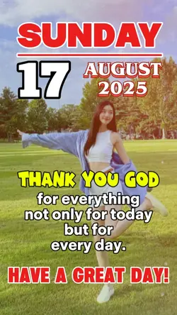 THANK YOU GOD