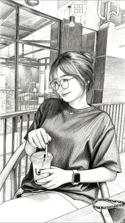 Crayon Hitam Putih 