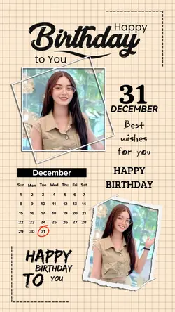 31 DECEMBER BIRTHDAY