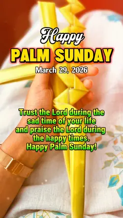 PALM SUNDAY 