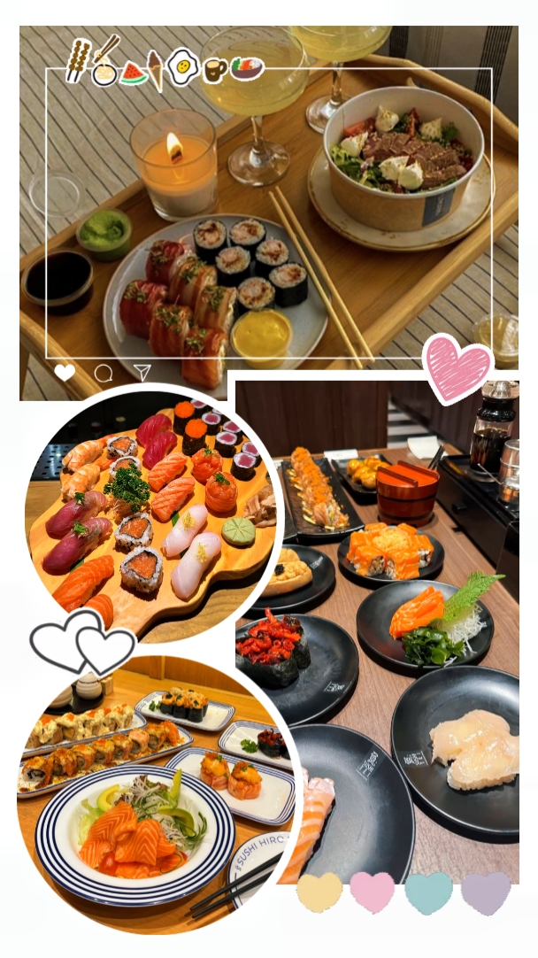 Hora do sushi