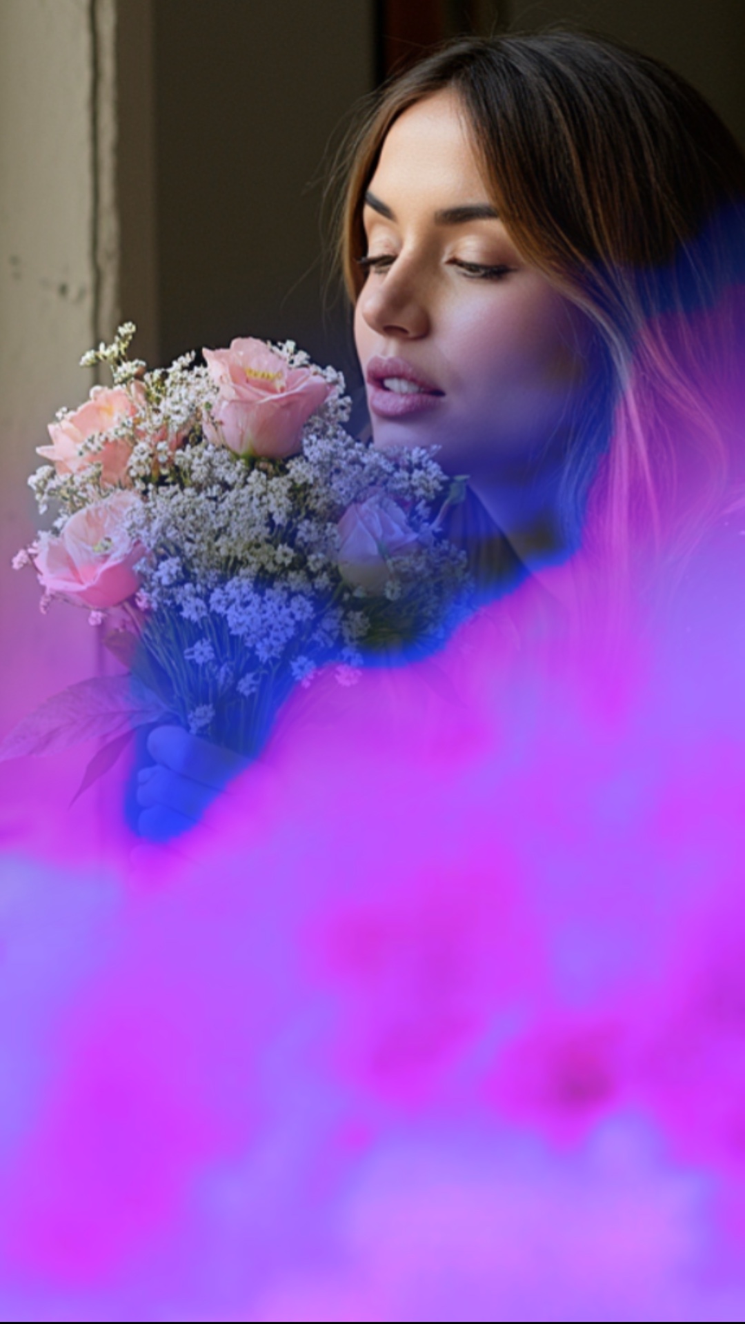 Flores Com Senhora