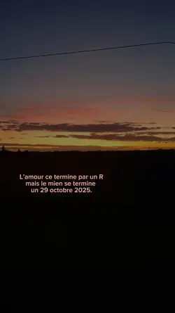 l’amour ce termine 