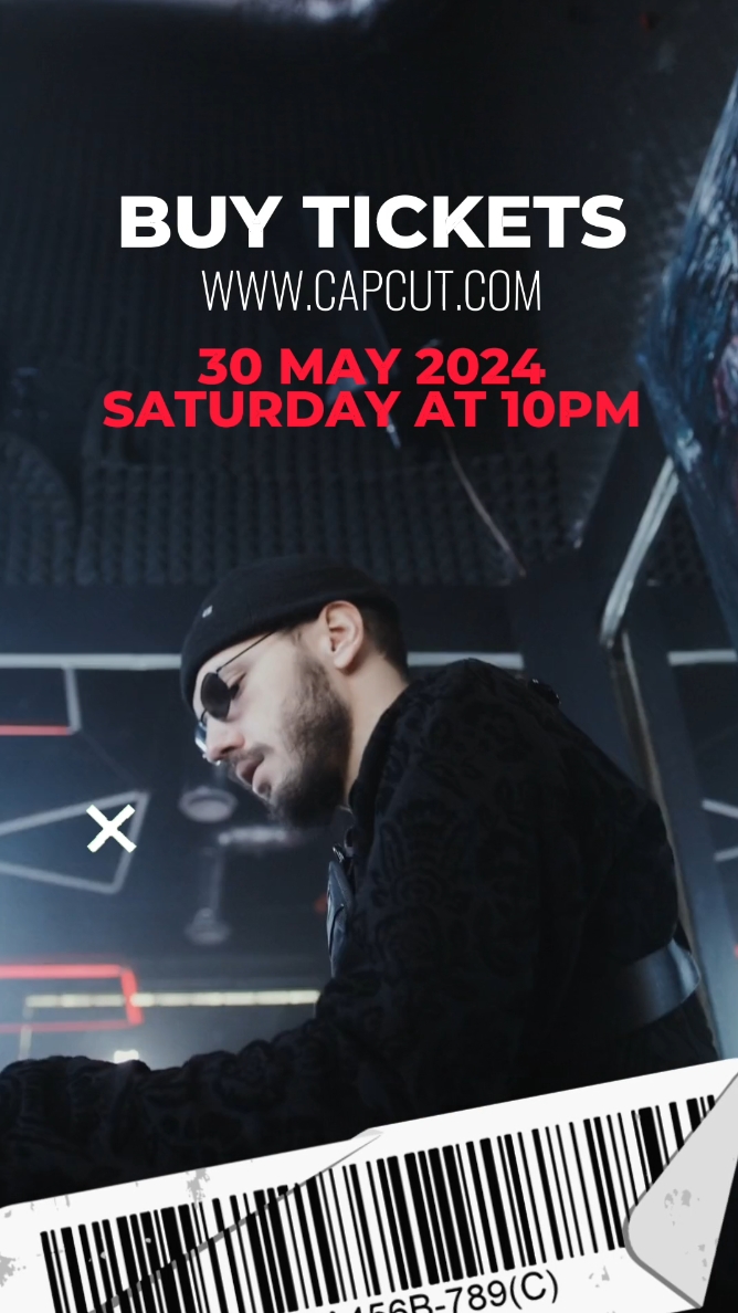 Black and Red Night Party Promo ads