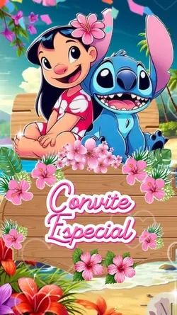 Convite Stitch 