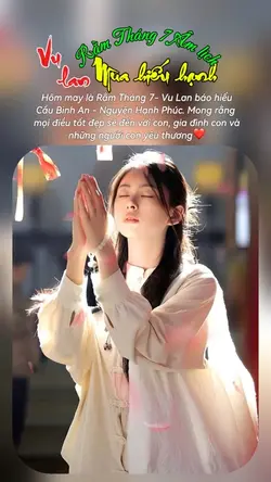 Rằm tháng 7- vu lan