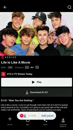 life is like a movie