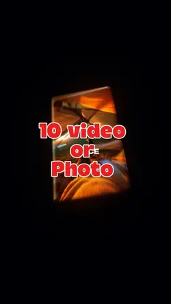 10 video or photo 
