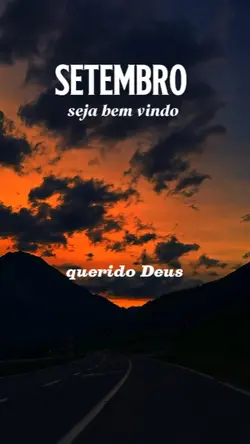 Setembro chegou