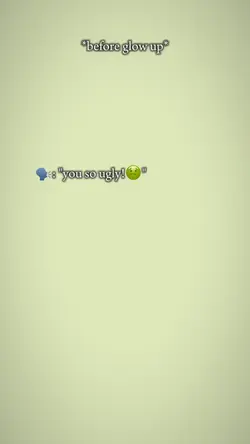 You so ugly