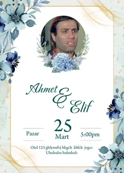 Düğün davetiyeleri 