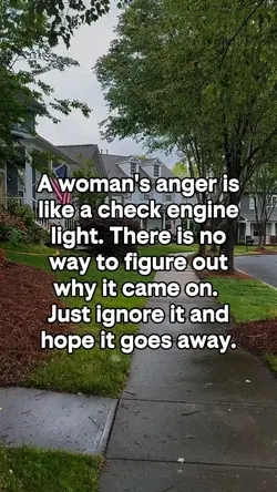 A woman's anger