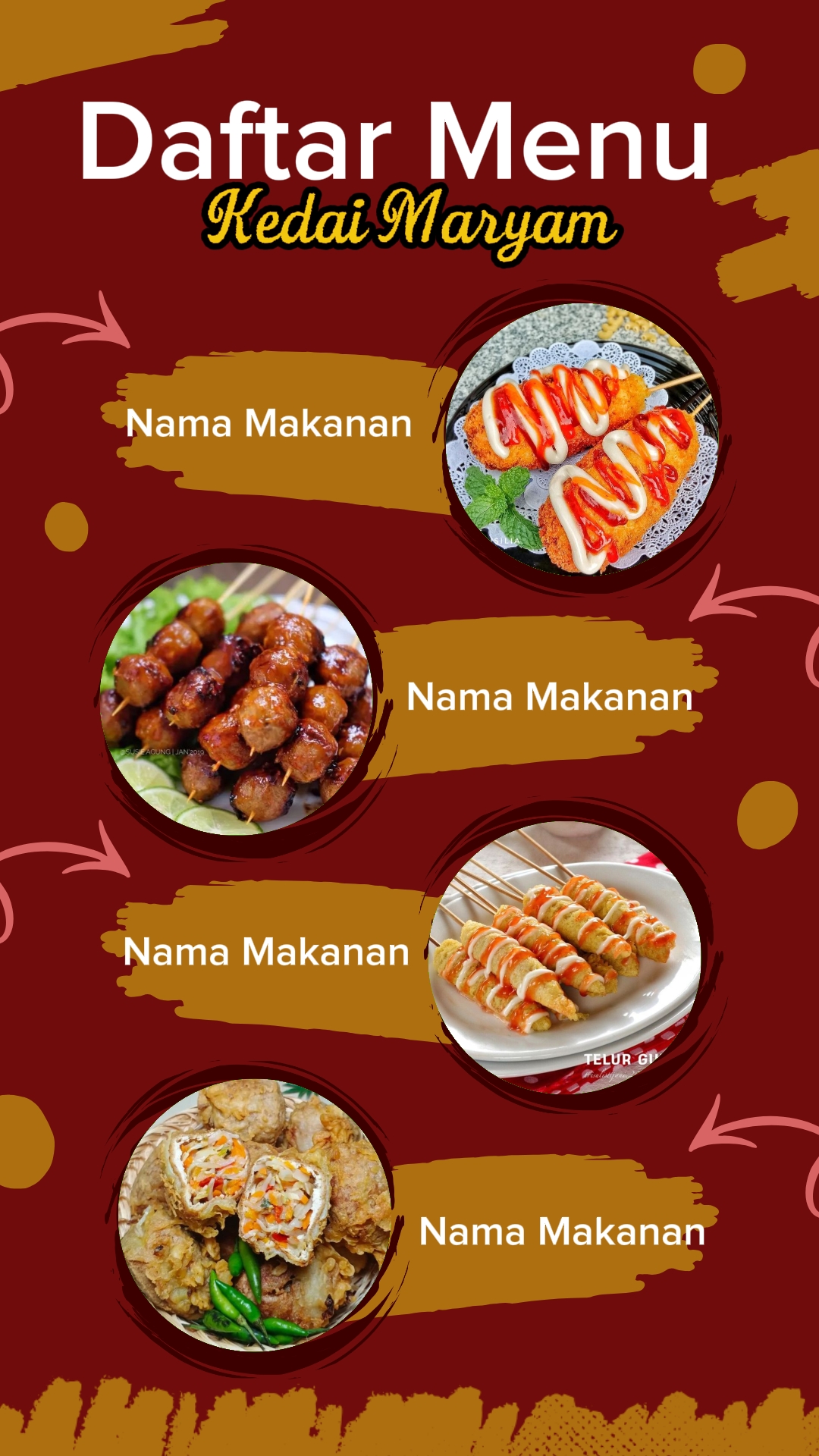 Daftar Menu 12
