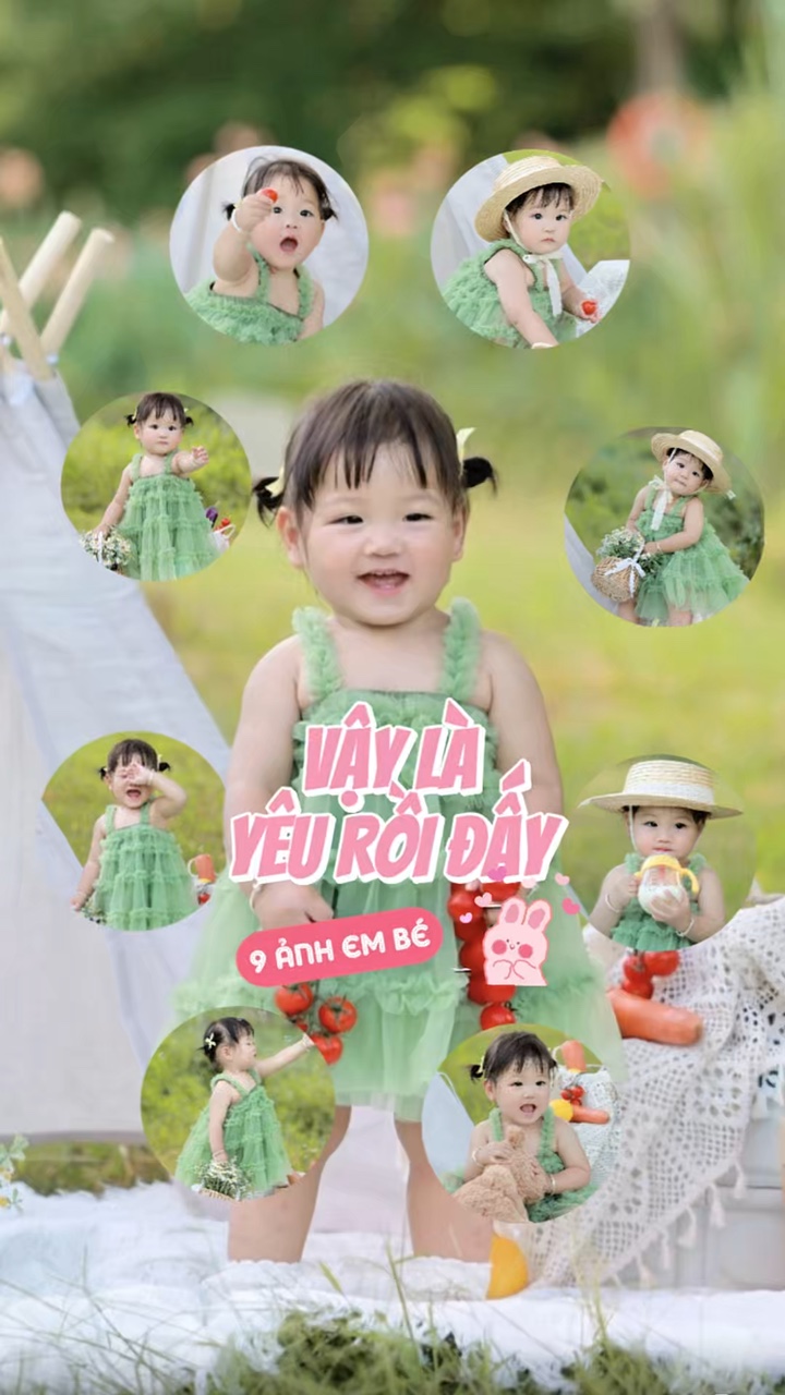 9 ảnh em bé cute