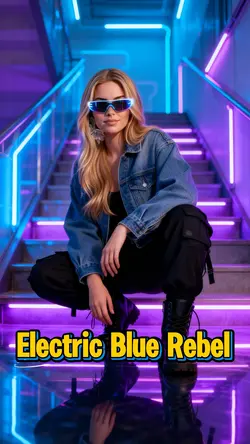 Electric Blue Rebel