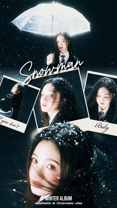 Snowman winter
