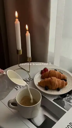 Routine breakfast 