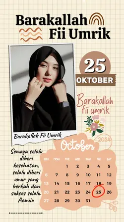 MILAD 25 OKTOBER