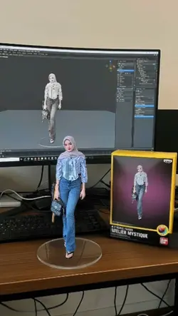 miniatur ai langsung