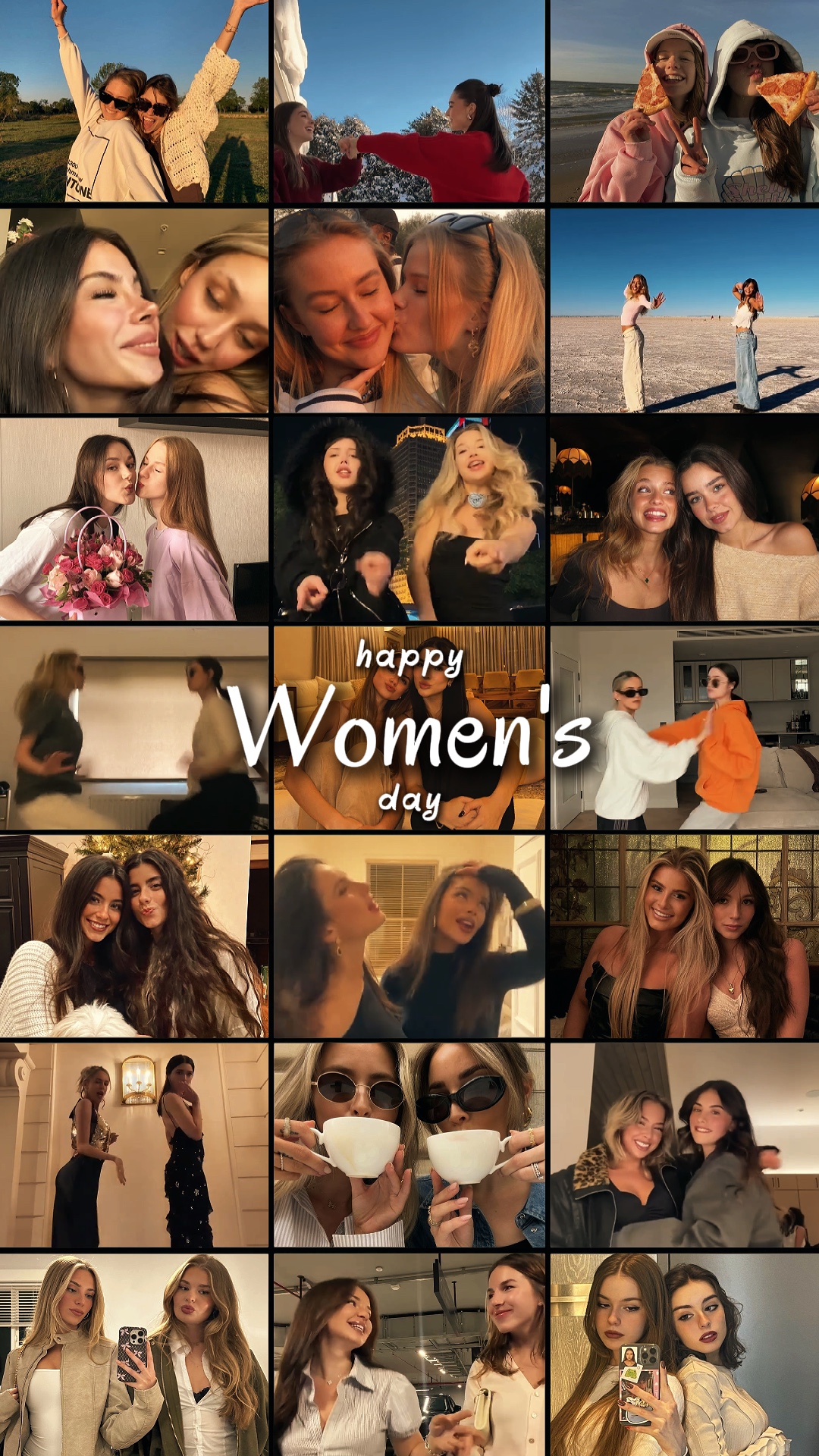 Feliz dia da mulher 