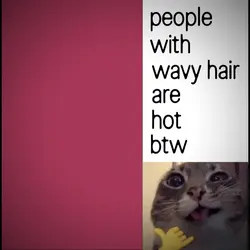 Wavy hair 