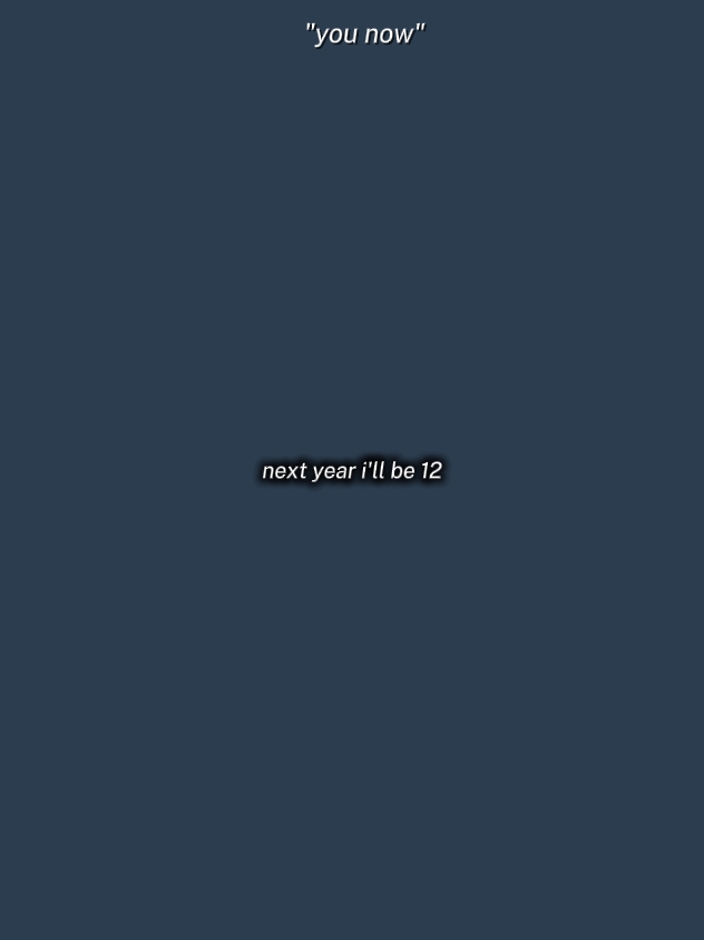 내년에 나는 12살이 될 것이다