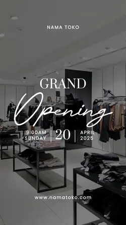 grand opening