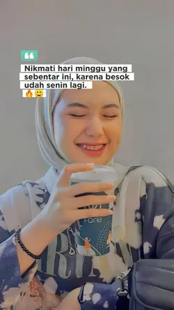 Nikmati hari minggum