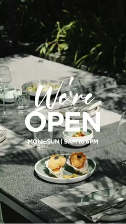 We Are Open