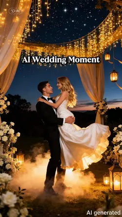 AI Wedding Moment