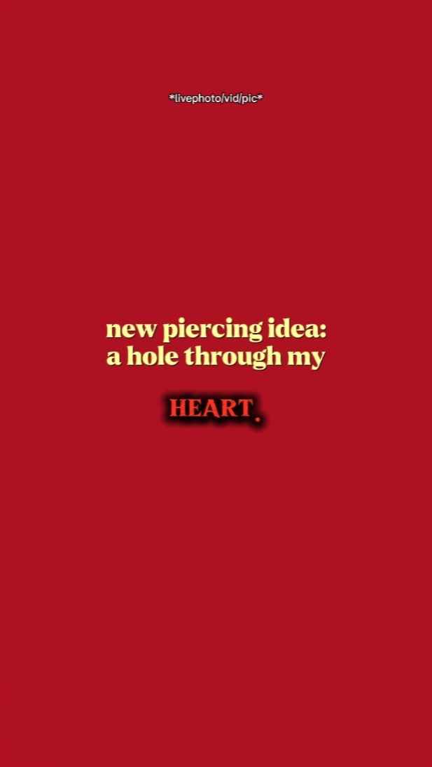 new piercing idea