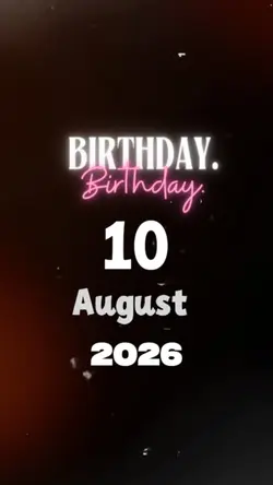 birthday 10 august 