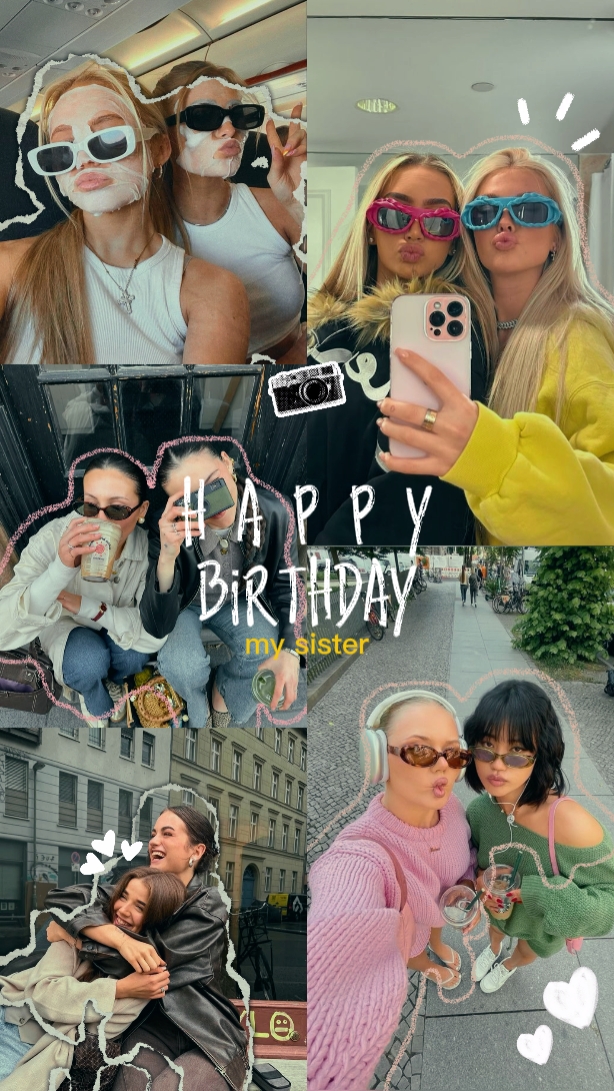 Aniversário minha irmã