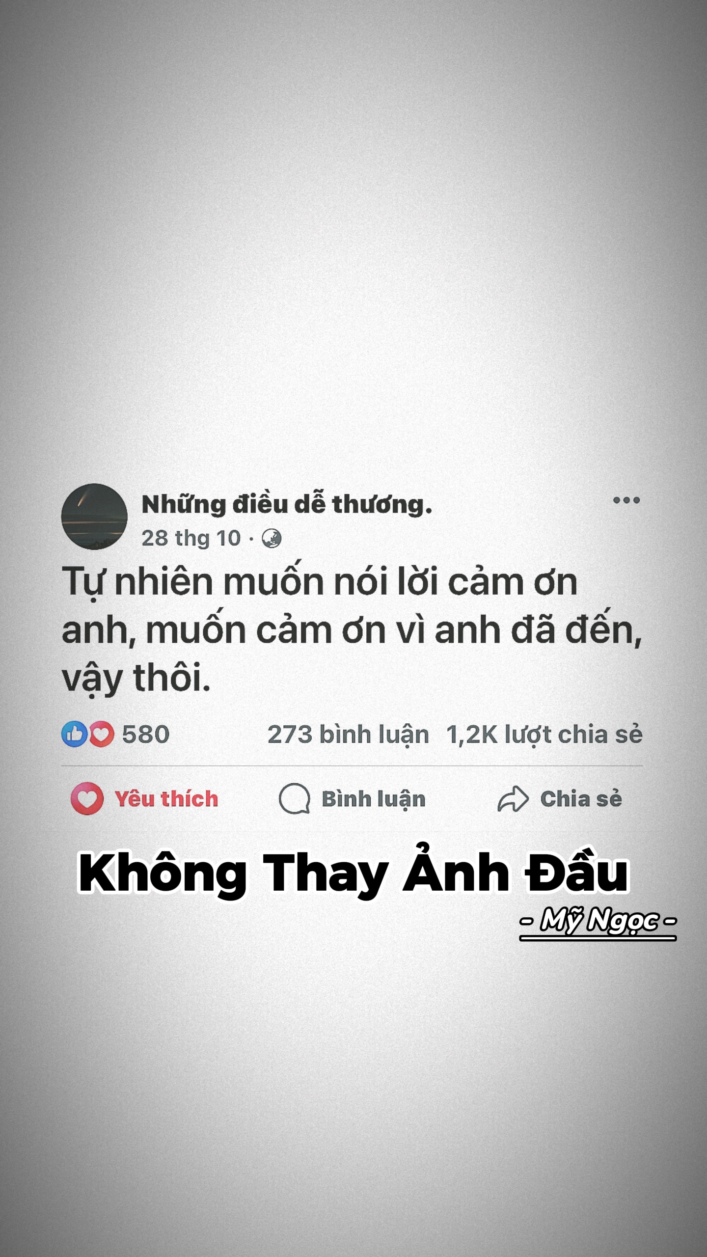 Không Thay Ảnh Đầu 📌