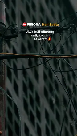 Pesona hari Sabtu 