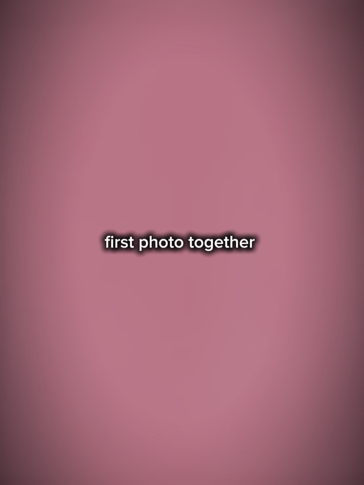 Primeira foto juntos