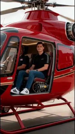 Di Jemput Helikopter