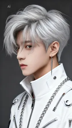 White Hair Visual
