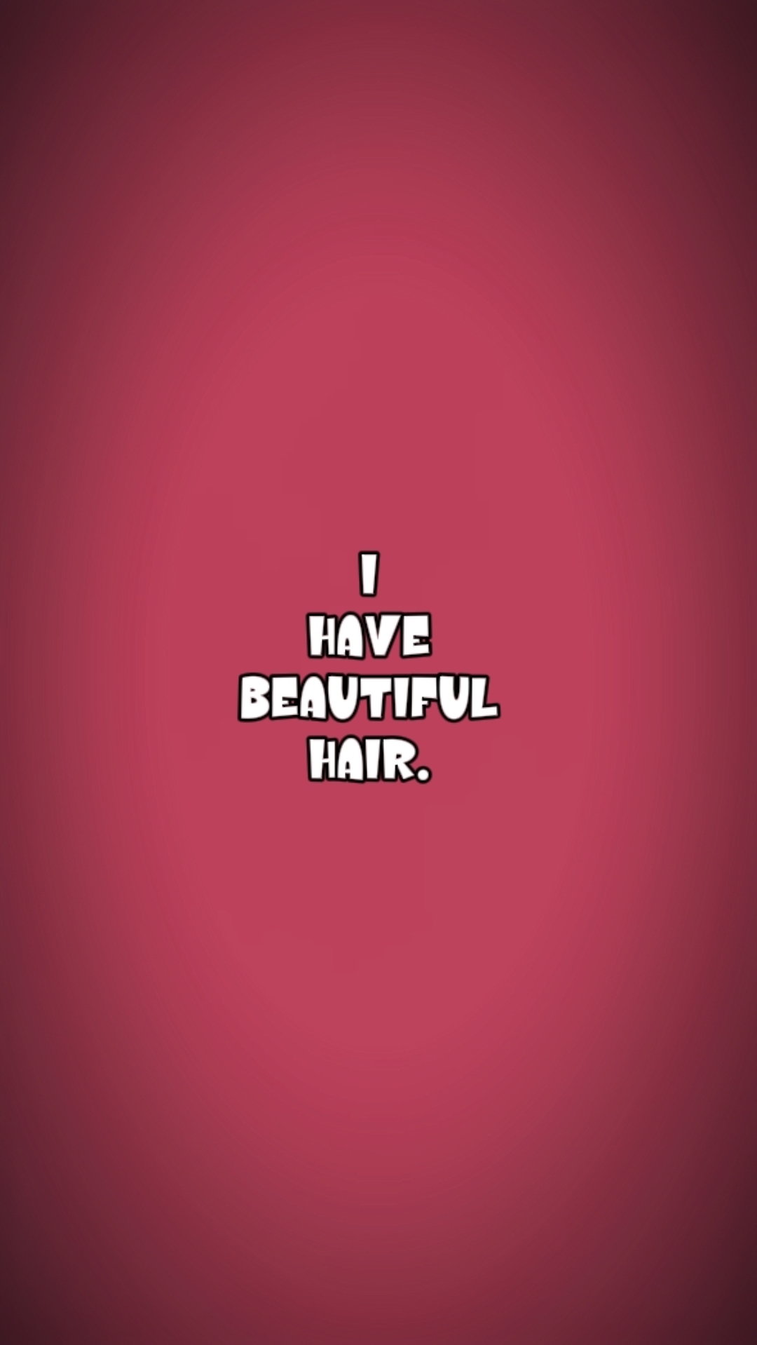 I have beautifulhair