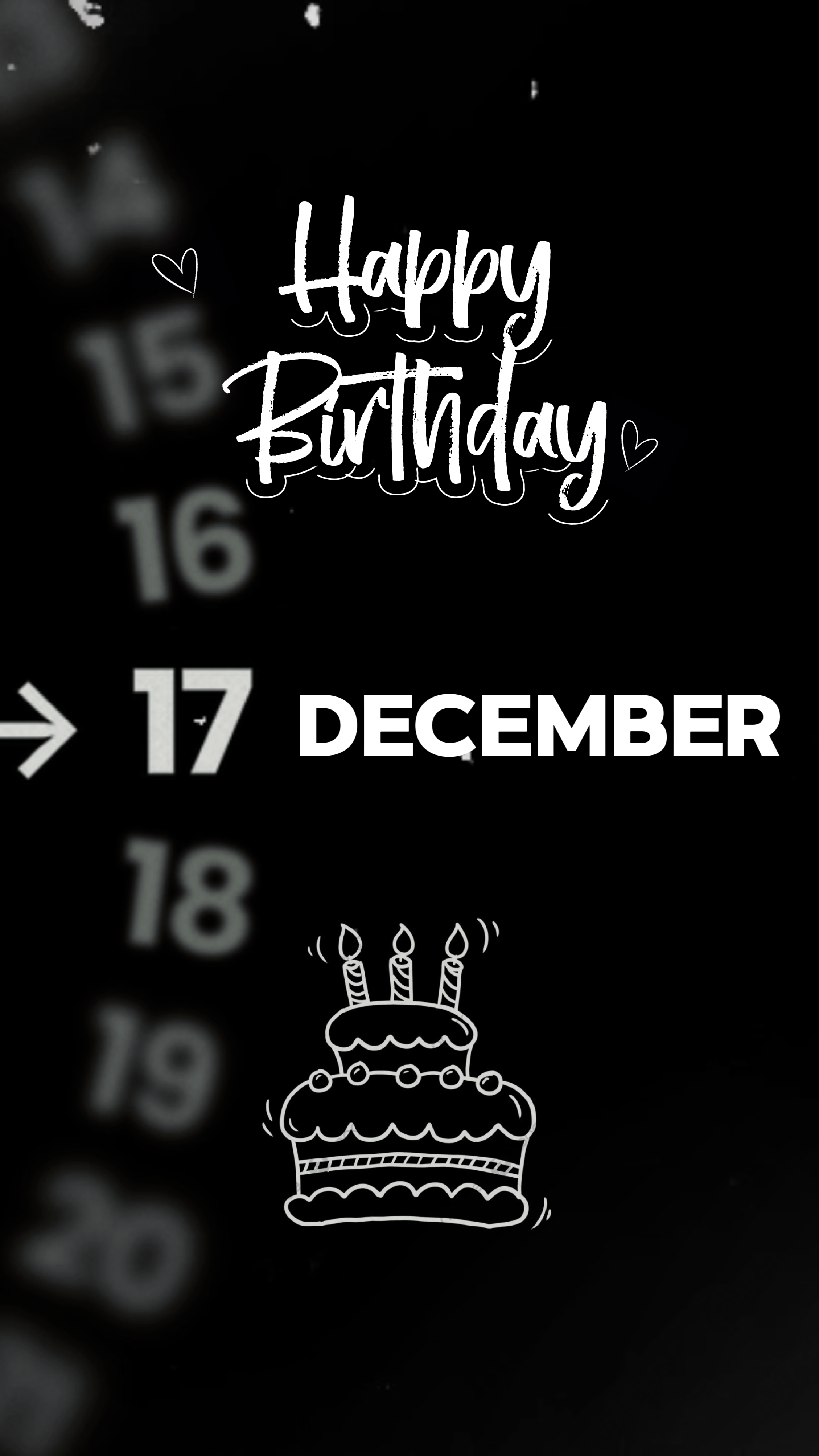 Hbd 17 de dezembro