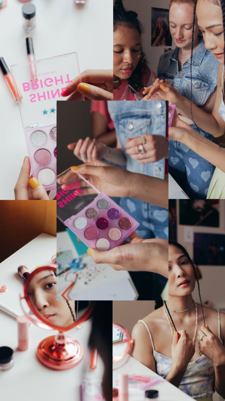 Productos De Maquillaje Mostrar estilo tiktok de galería múltiple 