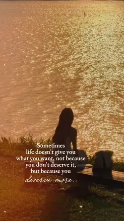 you deserve more
