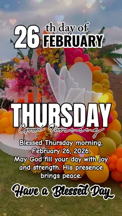 26 February THURSDAY