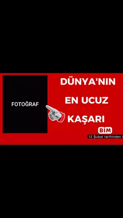 Kaşar geldi koş Bim