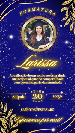 Convite formatura