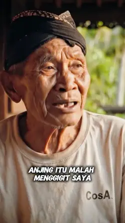 MENOLONG ANJING