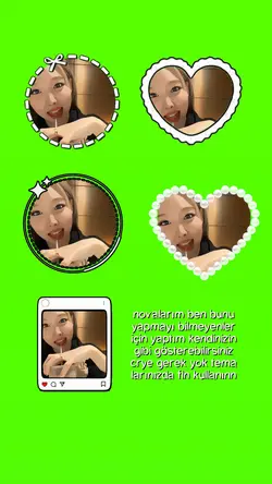 yeşil ekran çerçve